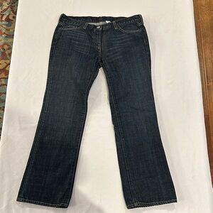 J. Crew Women's Boot Cut Jeans - Dark Blue